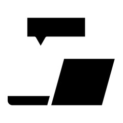 communication glyph 