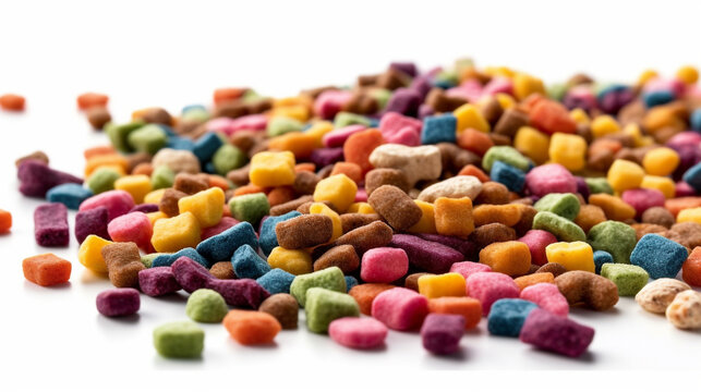 colorful jelly beans HD 8K wallpaper Stock Photographic Image