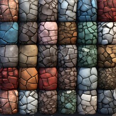 Personalize your workspace with captivating stone pattern backgrounds