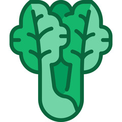 lettuce two tone icon