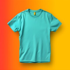 Elevate your brand image with dynamic mockup of t-shirt
