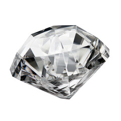 diamond isolated on transparent background cutout