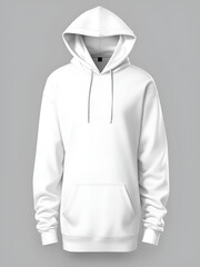 Clothes pants jogging hoodie mockup template isolated, front view by ai generated 