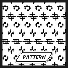 Abstract minimal geometric vector seamless pattern black line texture on white background. Dark modern simple wallpaper background and monochrome graphic element