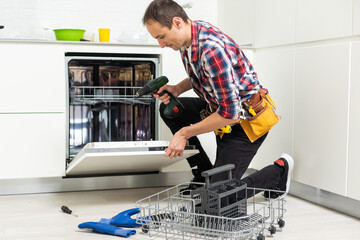 Dishwasher Repairing. High quality photo