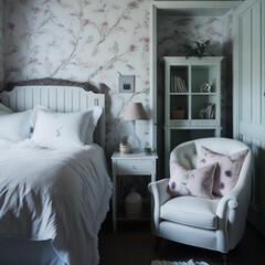 bedroom photography, generative ai
