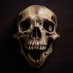 Fototapeta premium dog skull