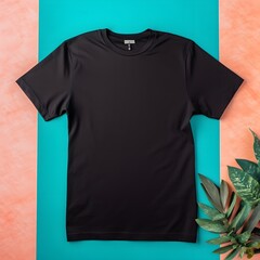 Crafters' haven: premium mockup of t-shirt for diy enthusiasts