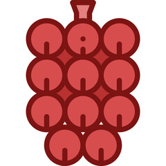 mulberry two tone icon