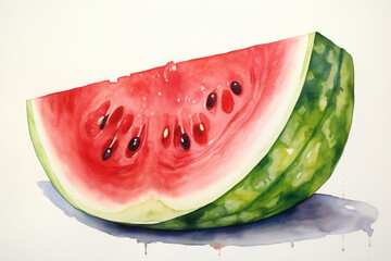 Watermelon based on generative AI