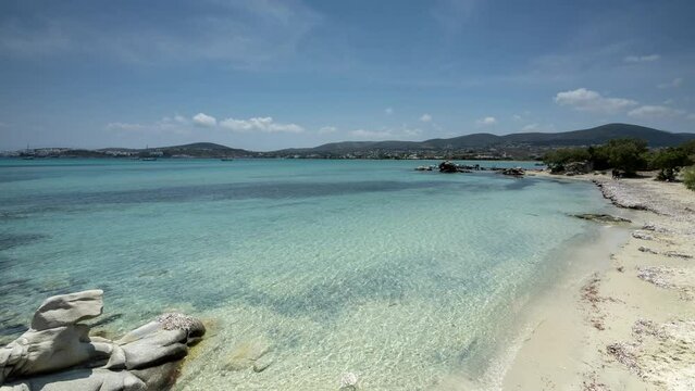 beach in paros greece
