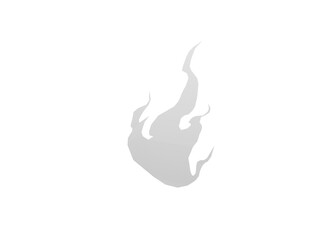 illustration of a black and white, hot, icon, igniting, illustration, image