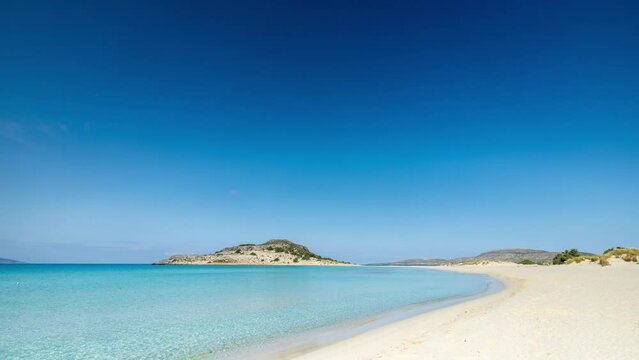simos beach in Elafonisos greece