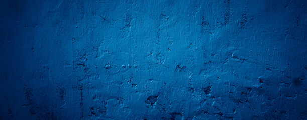 Abstract blue wall texture background