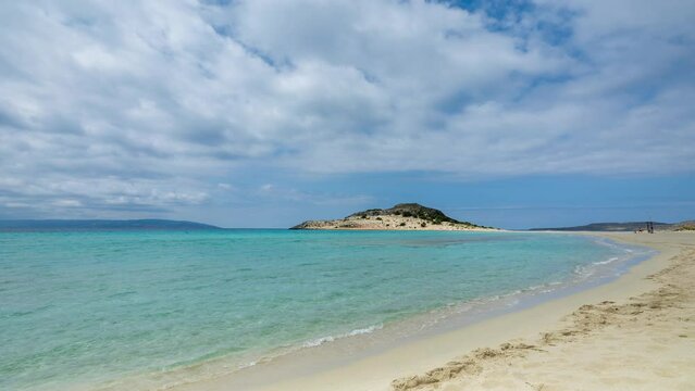 simos beach in Elafonisos greece