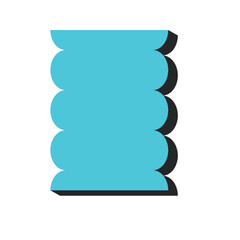 Colorful Retro Shape Collection