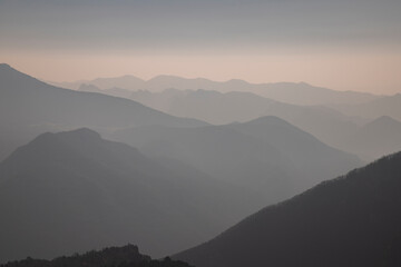 Cingles de Vallcebre cliffs landscape in Catalonia