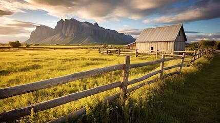 Tourist on the green meadow with old wooden ranch. Majestic morning scene of Stokksnes headland, Iceland, Europe. Beauty of countryside