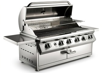 gasgrill isolated on white background. Generated by AI