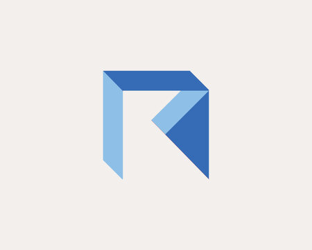 R and K logo Design template