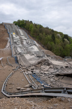 Br&uuml;cke gesprengt (Rahmedetalbr&uuml;cke, A45)