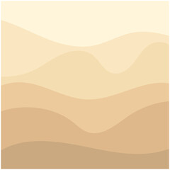simple abstract sand background with brown color combination, beach desert, book cover, wallpaper, vector