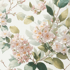 background with blossom