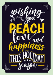 Holiday Poster Illustrations