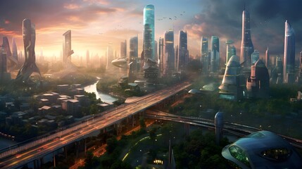 Imagination the future world city