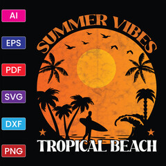 SUMMER VIBES TROPICAL BEACH