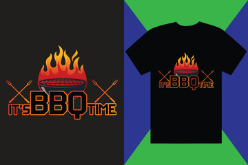 Funny BBQ t-shirts, BBQ Grill t-shirts, BBQ vector t-shirts, Black BBQ t-shirts