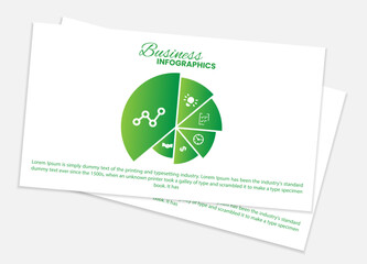 Obraz premium Business data visualization.
