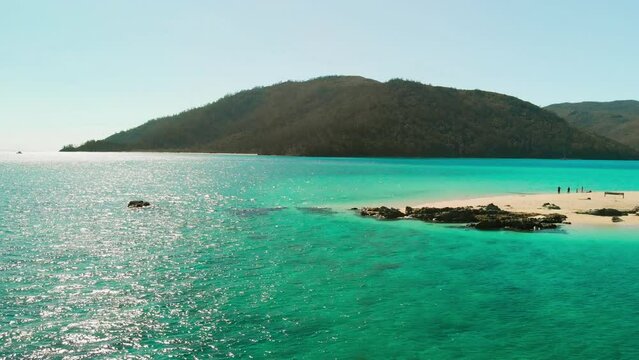 Aerial view of Whitsunday Island, Queensland - Australia