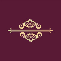 Flourish border, decorative vintage frame, border floral frame, Ornamental design lace border Vector