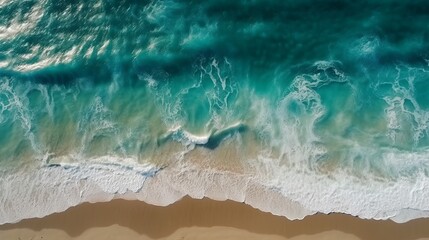 Obraz na płótnie Canvas Ocean Waves background.