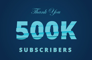 Thank you 400k subscribers, subscriber celebration vector