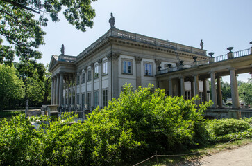 Pałac w Łazienkach w Warszawie 