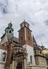 Fototapeta na wymiar Zamek na Wawelu w Krakowie 