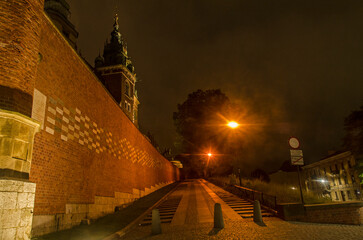 Wawel w nocy 