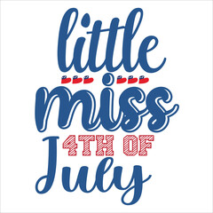 4th July shirt design Print template happy independence day American typography design.