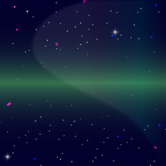 Obraz premium abstract galaxy. cosmos space and stars background.Blue night starry sky. Outer space background. Vector Star