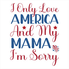 4th July shirt design Print template happy independence day American typography design.