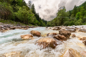 Nature's Symphony Unveiled: Triglavska Bistrica's Serene Beauty in Slovenia's Mojstrana