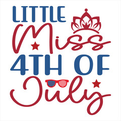 4th July shirt design Print template happy independence day American typography design.