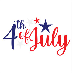 4th July shirt design Print template happy independence day American typography design.