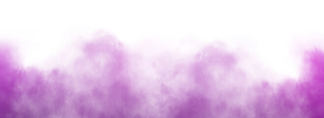 Smoke misty fog on isolated Texture overlays. Design element.