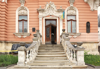 National Museum named A. Sheptytsky (former villa of professor Emil Abdank Dunikovsky) in Lviv,...