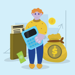 Accountant character