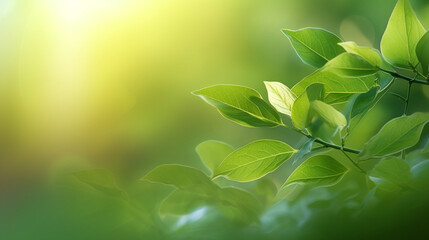 Fototapeta na wymiar green leaves background HD 8K wallpaper Stock Photographic Image