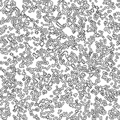  Modern stylish abstract texture. Geometric shapes from striped elements. Black and white pattern.
